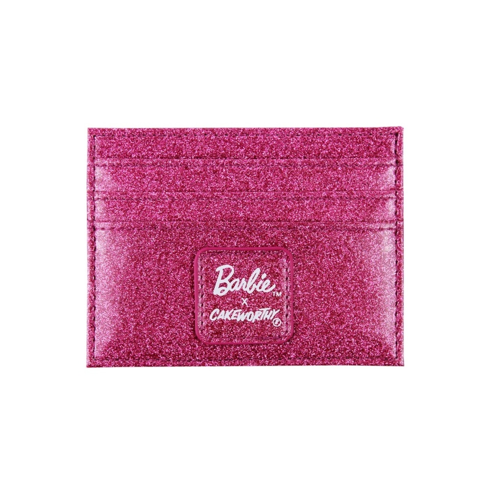 💖3/$30💖 NWT Barbie x Cakeworthy card holder glitter case - Picture 3 of 8